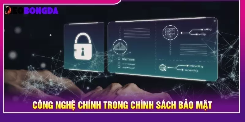 Công nghệ chính trong chính sách bảo mật