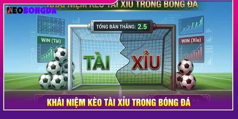 Khái niệm kèo tài xỉu trong bóng đá