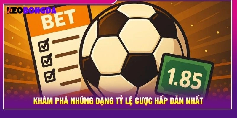 Khám phá những dạng tỷ lệ cược hấp dẫn nhất